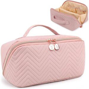 Makeup Bag Cosmetic Bag, Large Capacity Travel Makeup Bag for Women